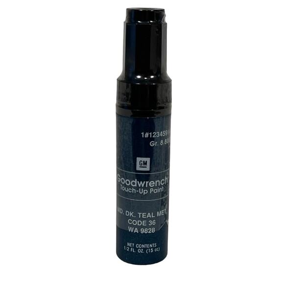 Goodwrench GM Medium Dark Teal Metallic Code 36 WA 9828 Touch Up Paint 1.2 Fl Oz - Picture 5 of 5